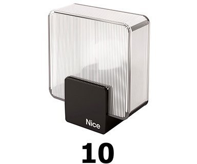 Nice ELACKIT10 сигнальная лампа, 230В комплект (10 шт.)